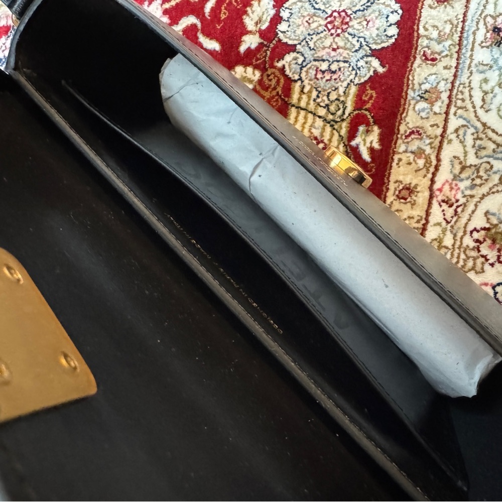 Ateliers Auguste Monceau Baguette Gold Edition in Black Box Leather - Picture 7 of 13